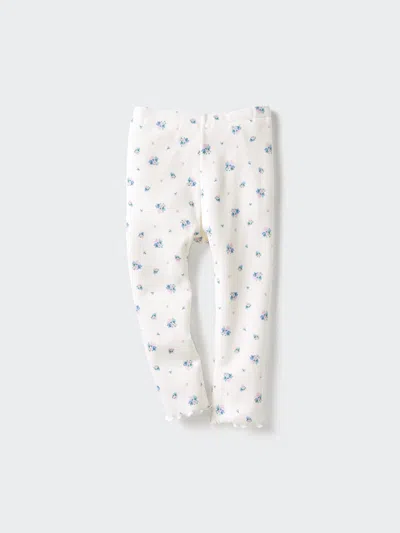 Uniqlo Baby Leggings Printed Off White Age 12-18m  Us In Multi