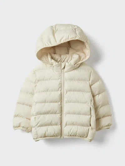 Uniqlo Baby Pufftech Washable Parka, Natural, 12-18m In Neutral