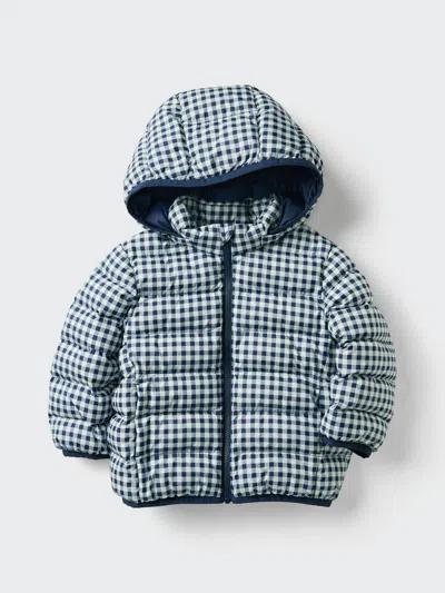 Uniqlo Baby Pufftech Washable Parka Printed, Off White, 12-18m In Multi