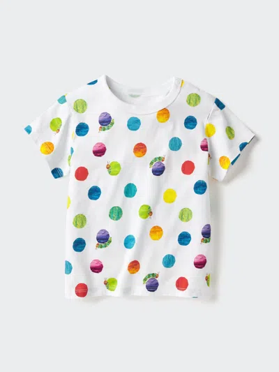 Uniqlo Baby The Picture Book Collection Ut Graphic T-shirt Caterpillar White Age 3  Us In Multi