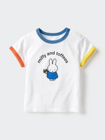 Uniqlo Baby The Picture Book Collection Ut Graphic T-shirt Miffy Off White Age 3  Us