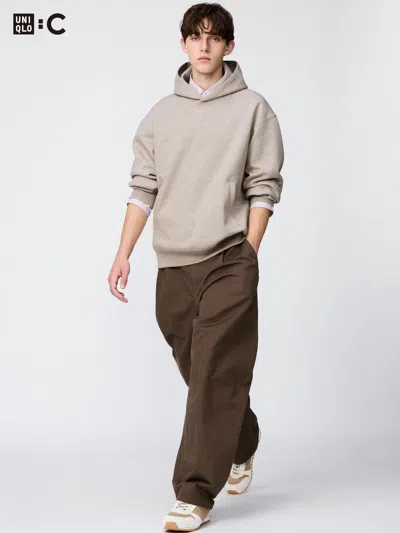 Uniqlo Barrel Pants Brown Xl 100% Cotton  Us