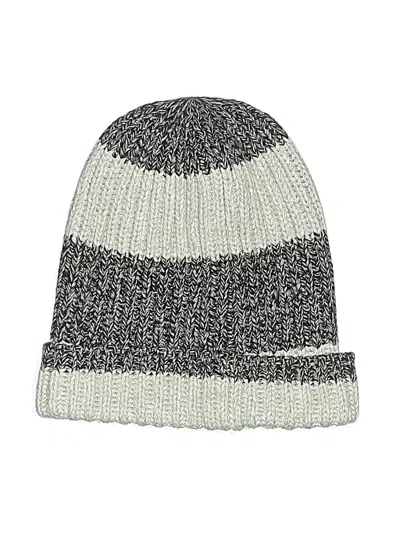Pre-owned Uniqlo Beanie Hat In Gray