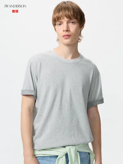 Uniqlo Bicolor T-shirt Gray 3xl  Us In Blue