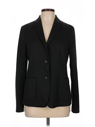 Pre-owned Uniqlo Blazer Jacket In Black