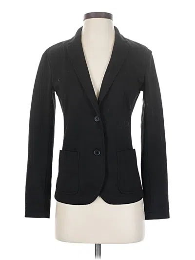 Pre-owned Uniqlo Blazer Jacket In Black