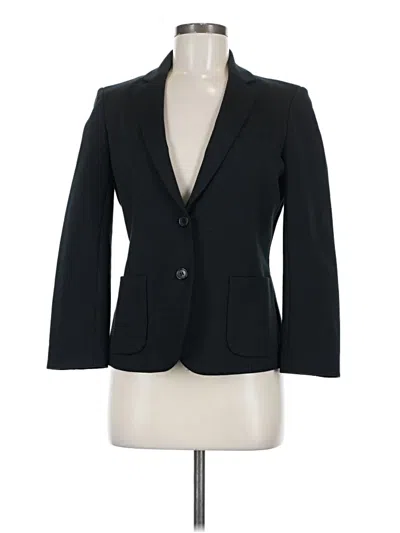 Pre-owned Uniqlo Blazer Jacket In Black