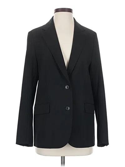Pre-owned Uniqlo Blazer Jacket In Black