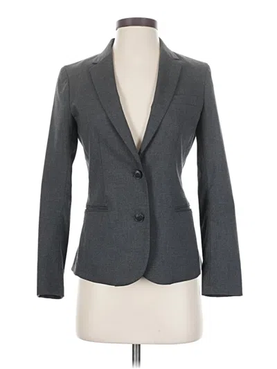 Pre-owned Uniqlo Blazer Jacket In Gray