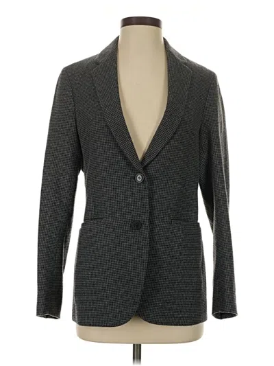 Pre-owned Uniqlo Blazer Jacket In Gray