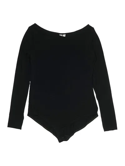 Pre-owned Uniqlo Bodysuit In Black