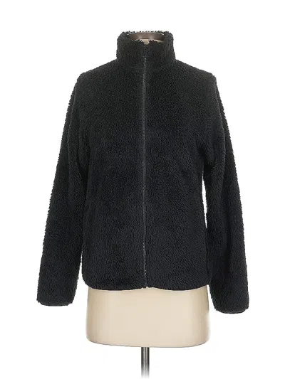 Pre-owned Uniqlo Cardigan Sweater In Black