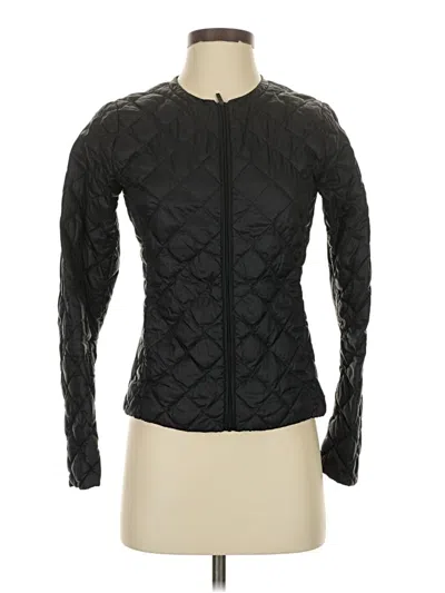 Pre-owned Uniqlo Cardigan Sweater In Black