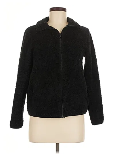 Pre-owned Uniqlo Cardigan Sweater In Black
