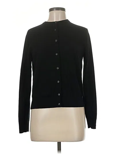 Pre-owned Uniqlo Cardigan Sweater In Black