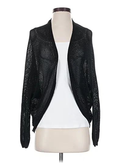Pre-owned Uniqlo Cardigan Sweater In Black