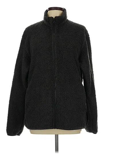 Pre-owned Uniqlo Cardigan Sweater In Black