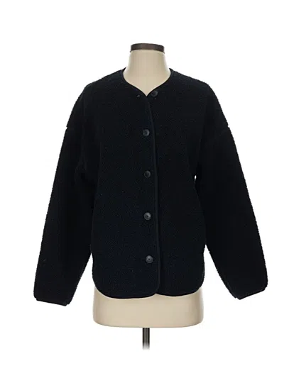 Pre-owned Uniqlo Cardigan Sweater In Black