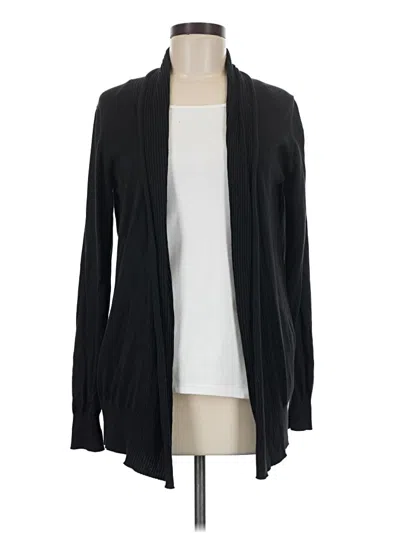 Pre-owned Uniqlo Cardigan Sweater In Black