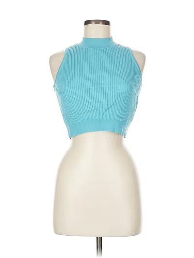 Pre-owned Uniqlo Cardigan Sweater In Blue