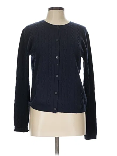 Pre-owned Uniqlo Cardigan Sweater In Blue