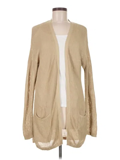 Pre-owned Uniqlo Cardigan Sweater In Brown