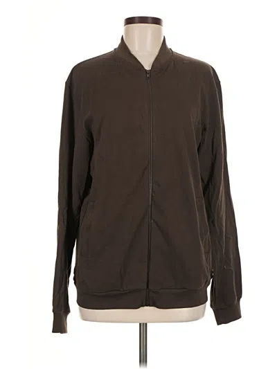 Pre-owned Uniqlo Cardigan Sweater In Brown