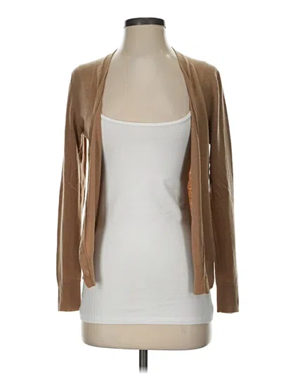 Pre-owned Uniqlo Cardigan Sweater In Brown