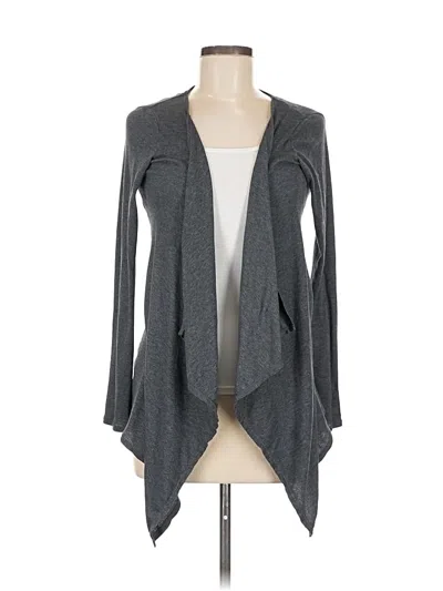 Pre-owned Uniqlo Cardigan Sweater In Gray