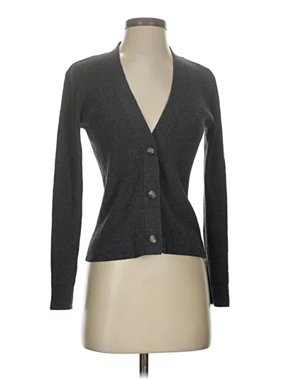 Pre-owned Uniqlo Cardigan Sweater In Gray