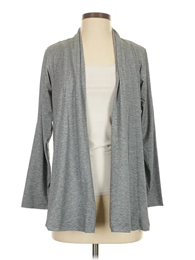 Pre-owned Uniqlo Cardigan Sweater In Gray