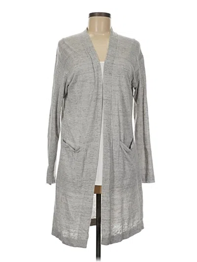 Pre-owned Uniqlo Cardigan Sweater In Gray