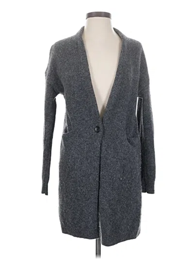 Pre-owned Uniqlo Cardigan Sweater In Gray