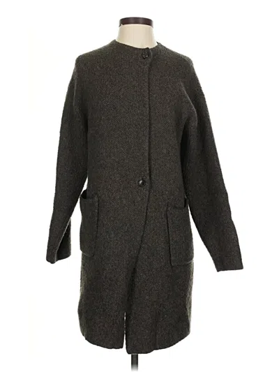 Pre-owned Uniqlo Cardigan Sweater In Gray