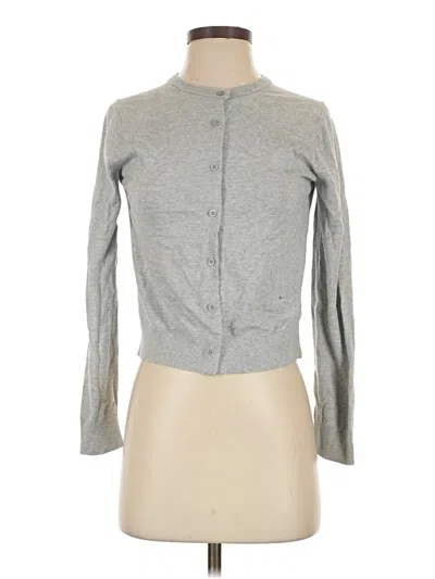 Pre-owned Uniqlo Cardigan Sweater In Gray