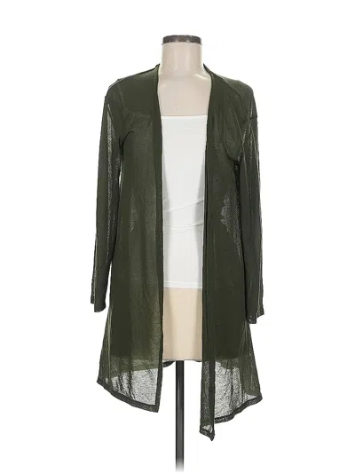 Pre-owned Uniqlo Cardigan Sweater In Green