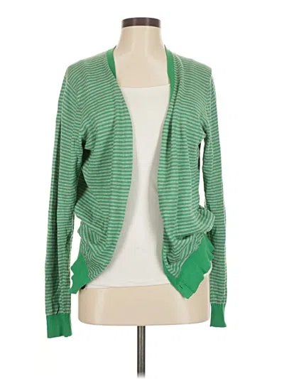 Pre-owned Uniqlo Cardigan Sweater In Green