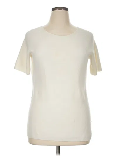 Pre-owned Uniqlo Cardigan Sweater In Ivory