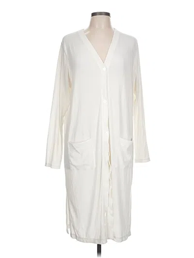 Pre-owned Uniqlo Cardigan Sweater In Ivory