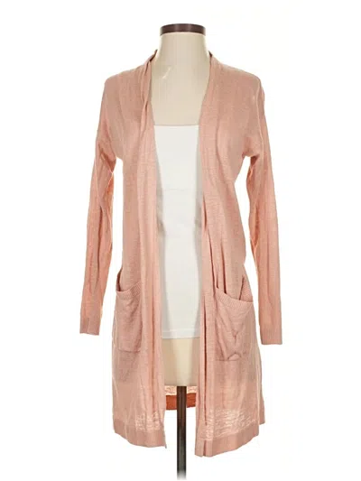 Pre-owned Uniqlo Cardigan Sweater In Pink