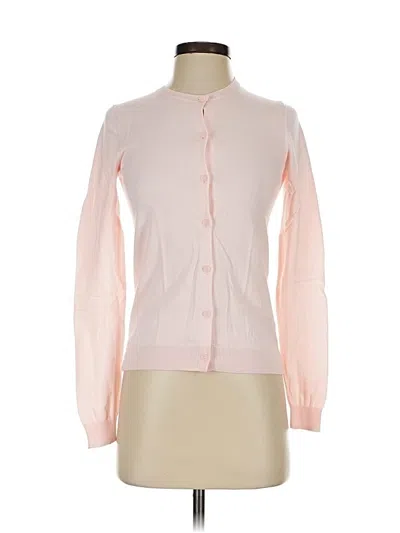 Pre-owned Uniqlo Cardigan Sweater In Pink