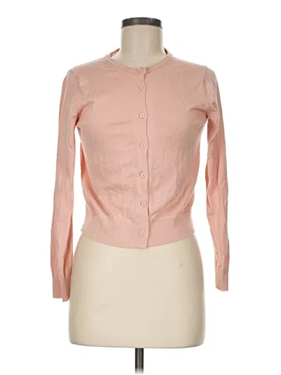 Pre-owned Uniqlo Cardigan Sweater In Pink