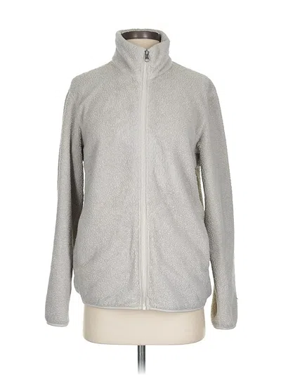 Pre-owned Uniqlo Cardigan Sweater In Silver