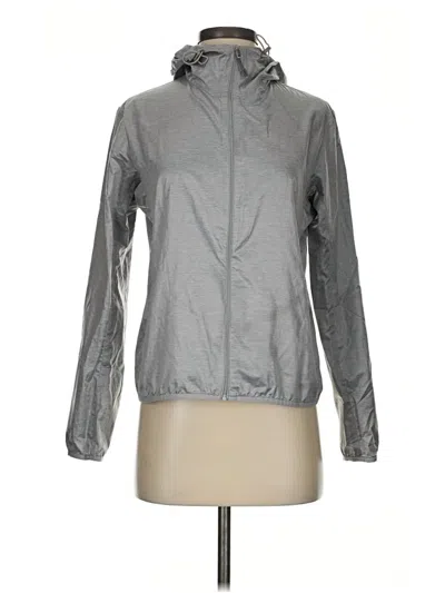 Pre-owned Uniqlo Cardigan Sweater In Silver