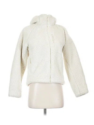 Pre-owned Uniqlo Cardigan Sweater In White