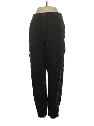 Pre-owned Uniqlo Cargo Pants In Black