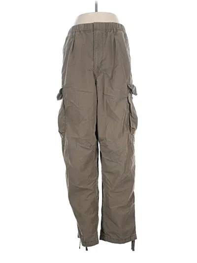 Pre-owned Uniqlo Cargo Pants In Gray