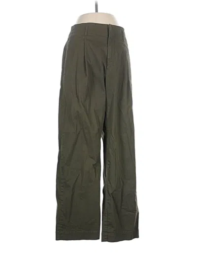 Pre-owned Uniqlo Cargo Pants In Green