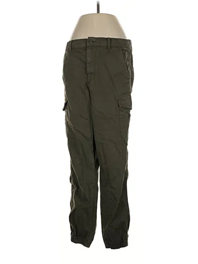 Pre-owned Uniqlo Cargo Pants In Green