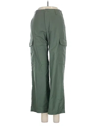 Pre-owned Uniqlo Cargo Pants In Green